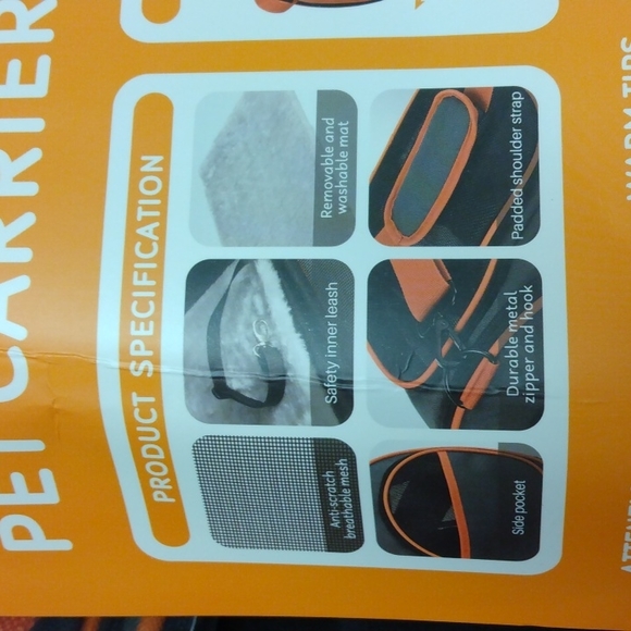 Okmee Portable Pet Carrier Brand New Never Used Airline Approved - Picture 5 of 10